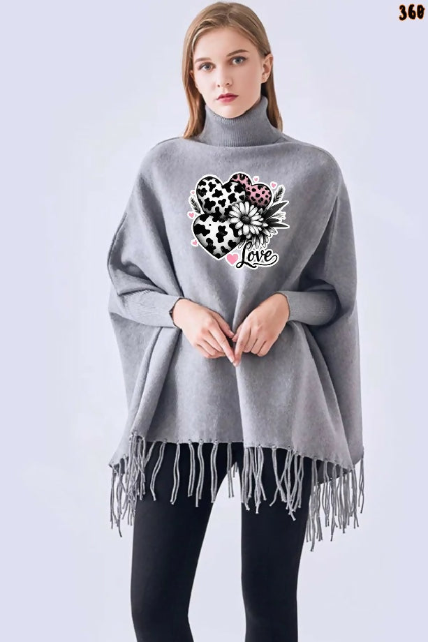 Girls poncho