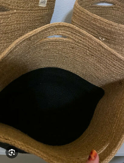 1 Piece Woven basket for clothes or any storage .