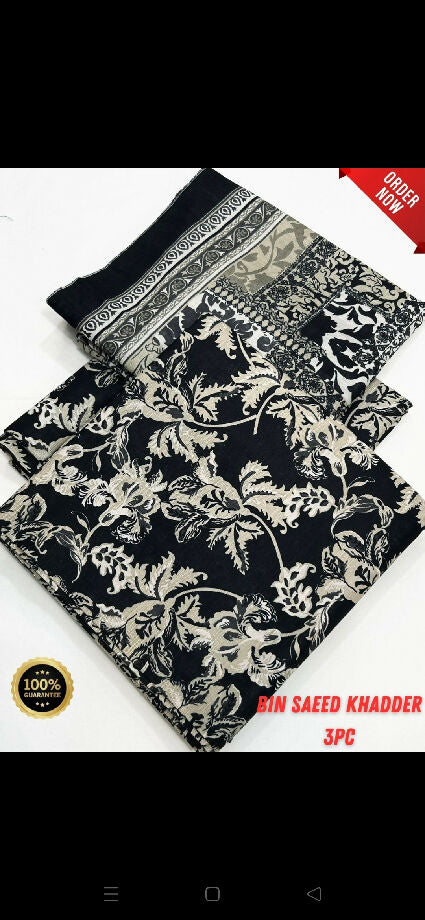 Khadder bin Saeed 3pc suit