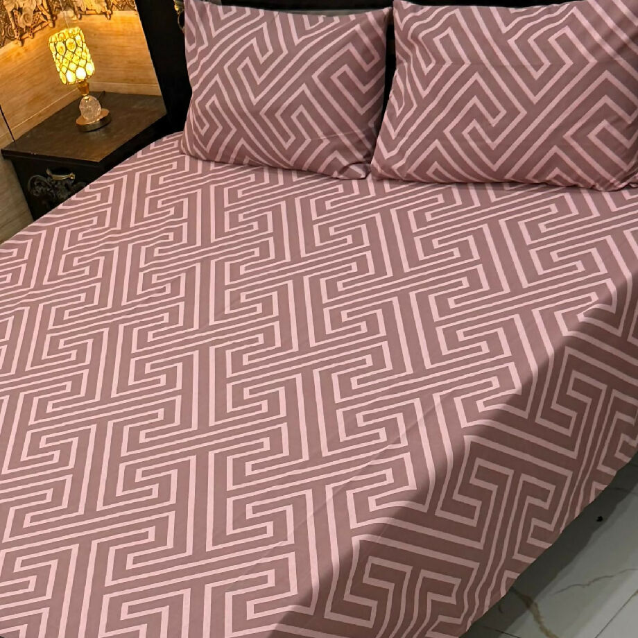 Double Bed King Size Cotton Bedsheet