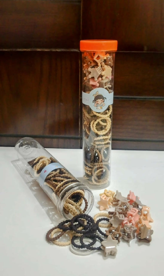 Cutest bottle Ting ponies & clips