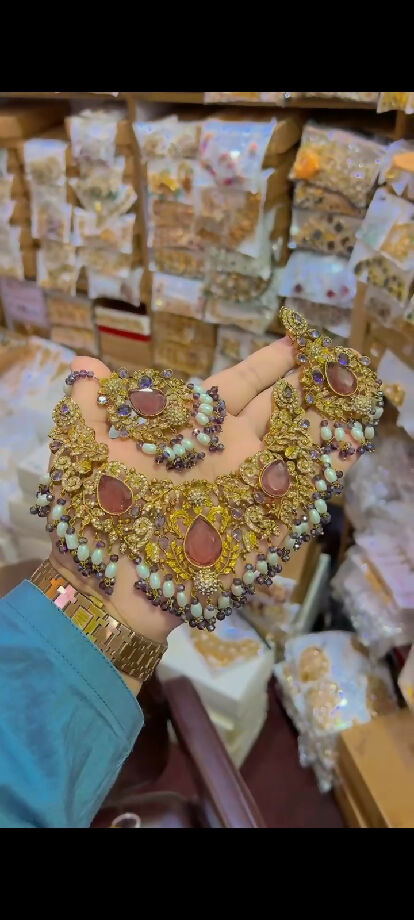 Elegant Turkish Necklace Set – Traditional Jewelry for Women