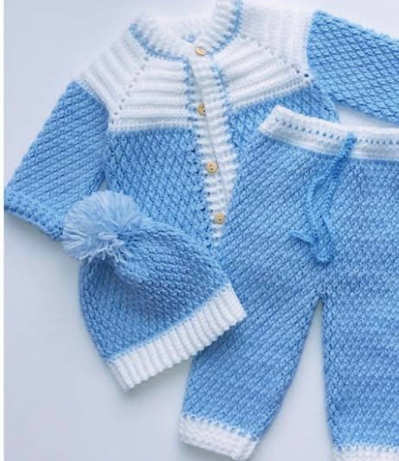 Baby boy set crochet