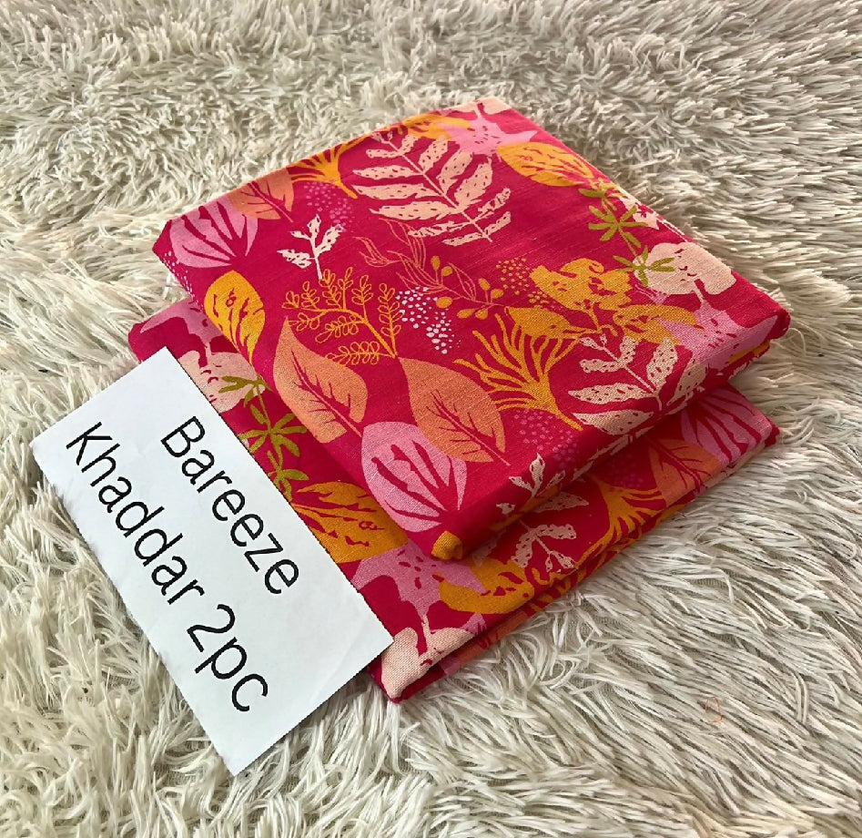 Printed Khaddar 2 piece