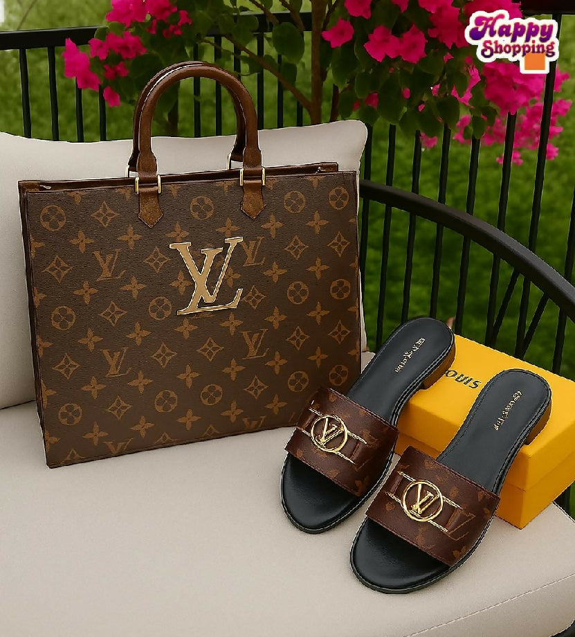 Ladies Bags+Slipper combo deal