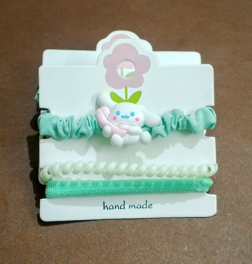 Hair ponnies set 3 in 1