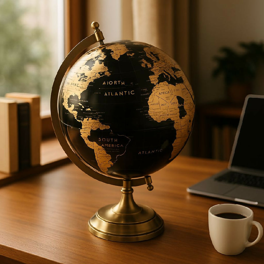 Elegant decorative globe