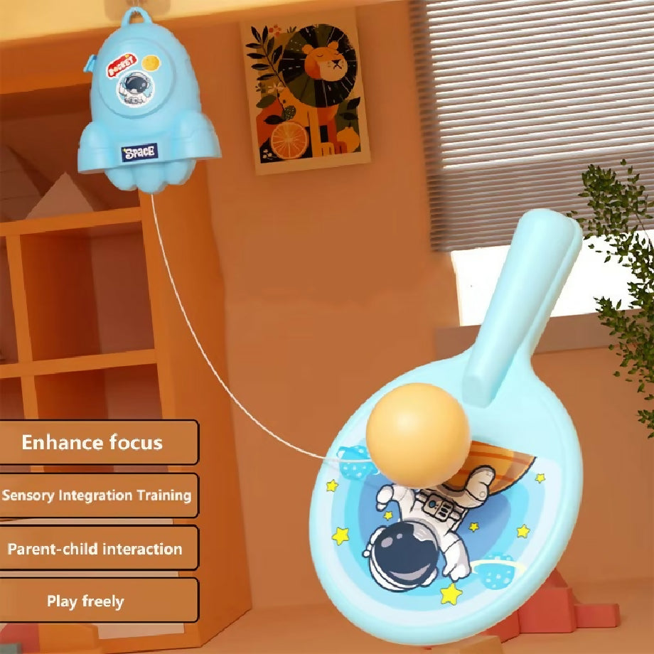 Hanging ping pong game set