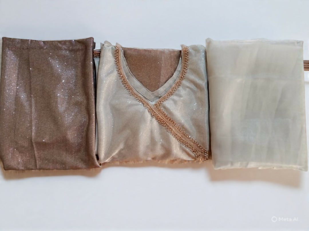 Moon Light Suit – Elegant Party Wear for Girls