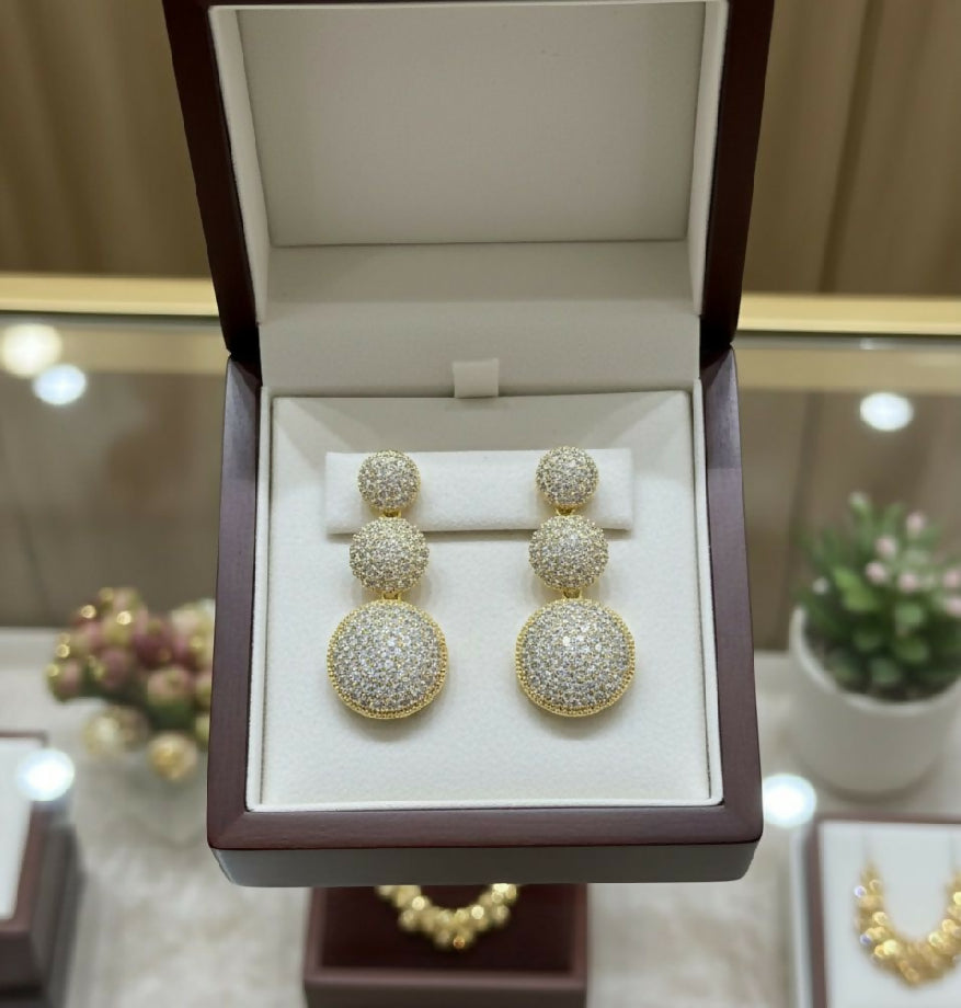 New fancy Earrings original zarconia