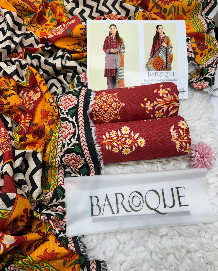 BAROOQUE Khaddar Digital 2025