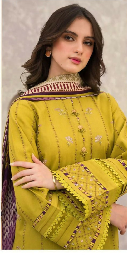 UNSTITCHED DHANAK WITH DIGITAL WOOL SHAWL