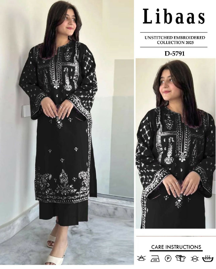 Winter most demanding 2pc embroidered premium dhanak suit