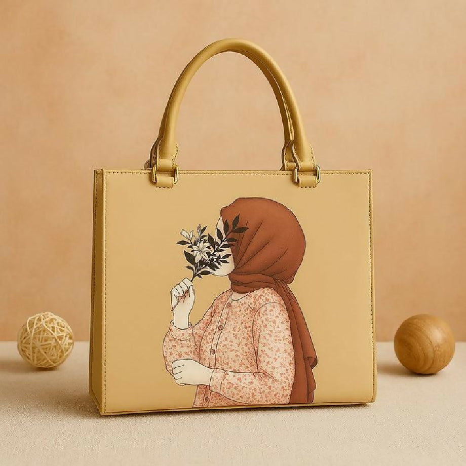 Printed women shoulder bag