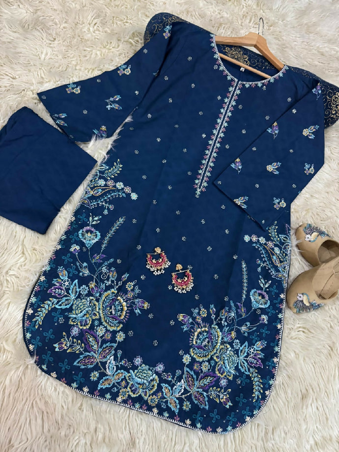 Winter collection stitched dresses