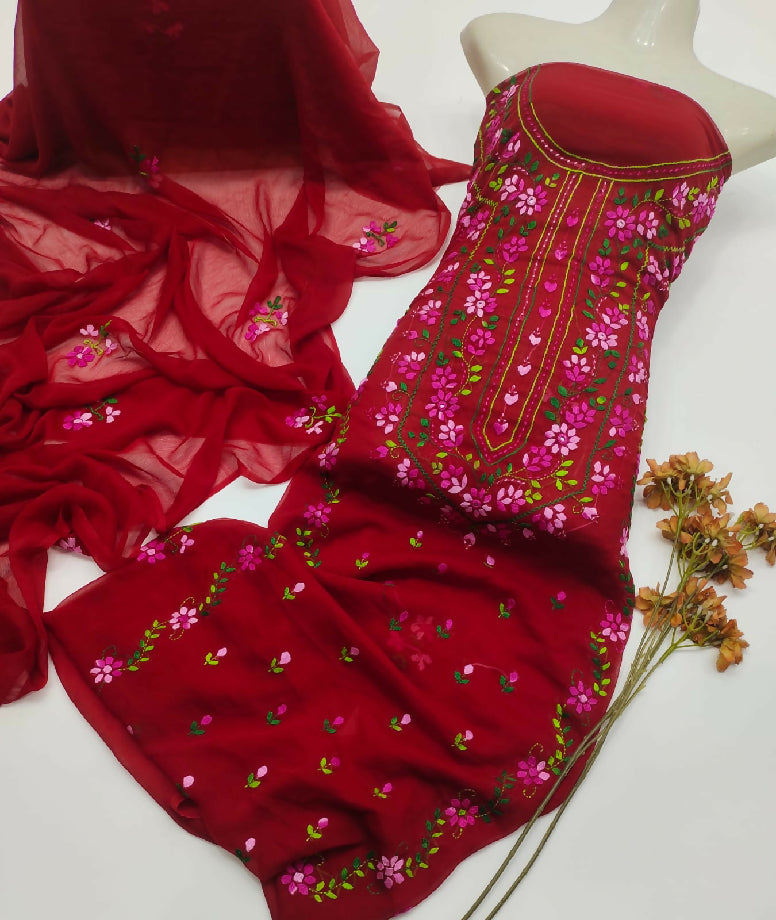 Hand embroidered dresses