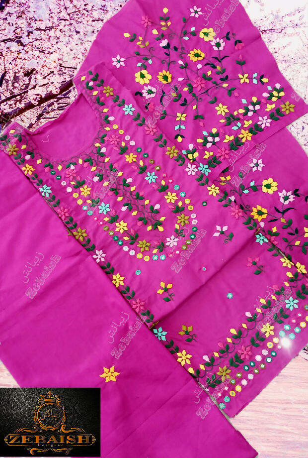 Patti (Leaf) Applique handwork Suit