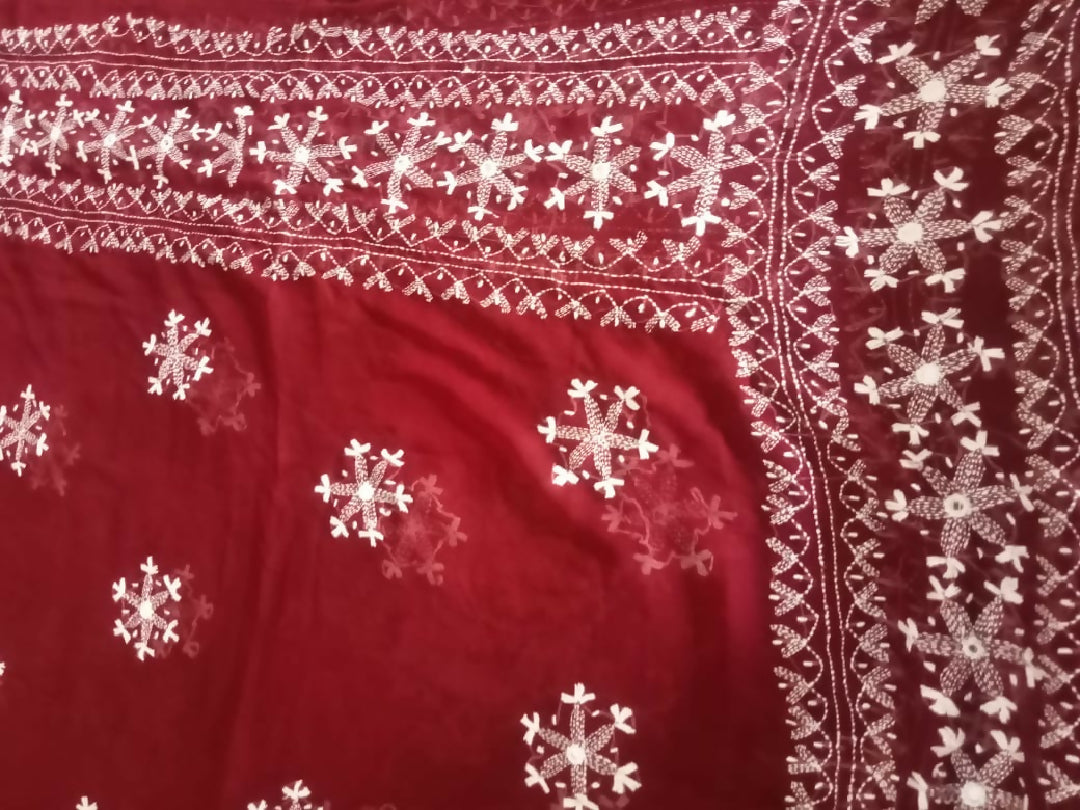 2piece bamber shafoon suit Shirt dupatta