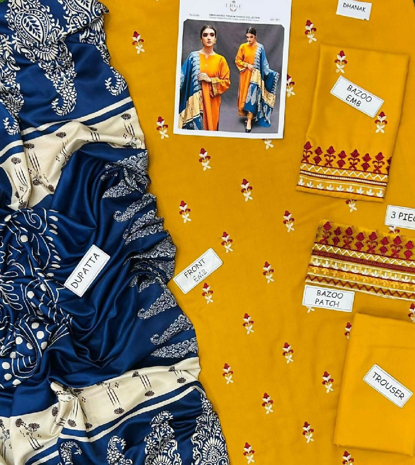 AISLING Dhanak Embroidery