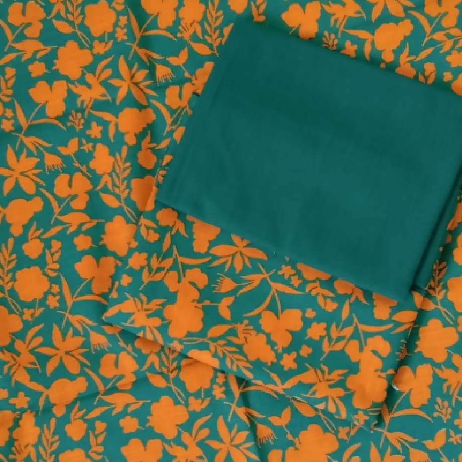 Surfie Green Charm – 2-Piece Imported Khaddar Suit