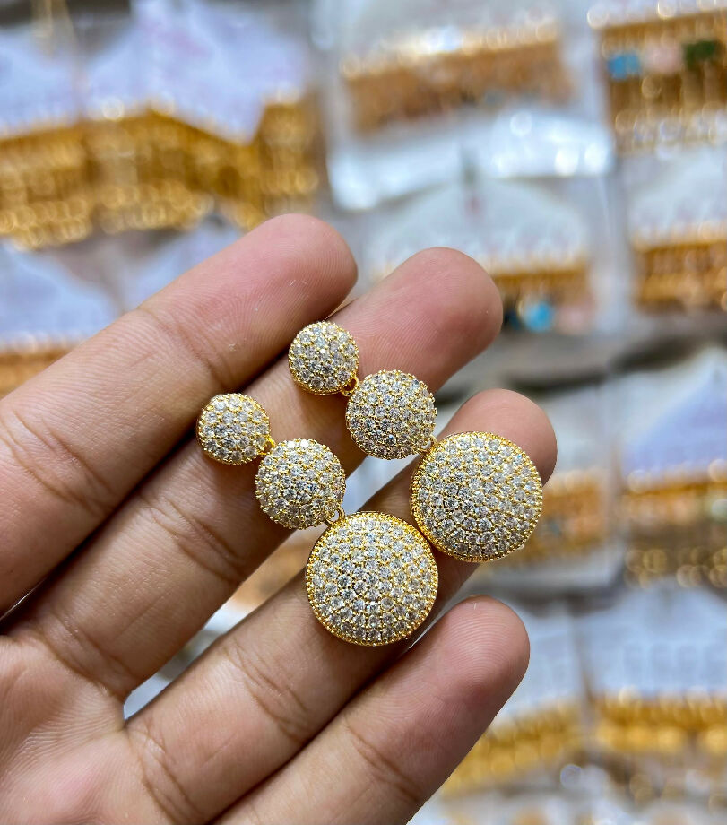 New fancy Earrings original zarconia