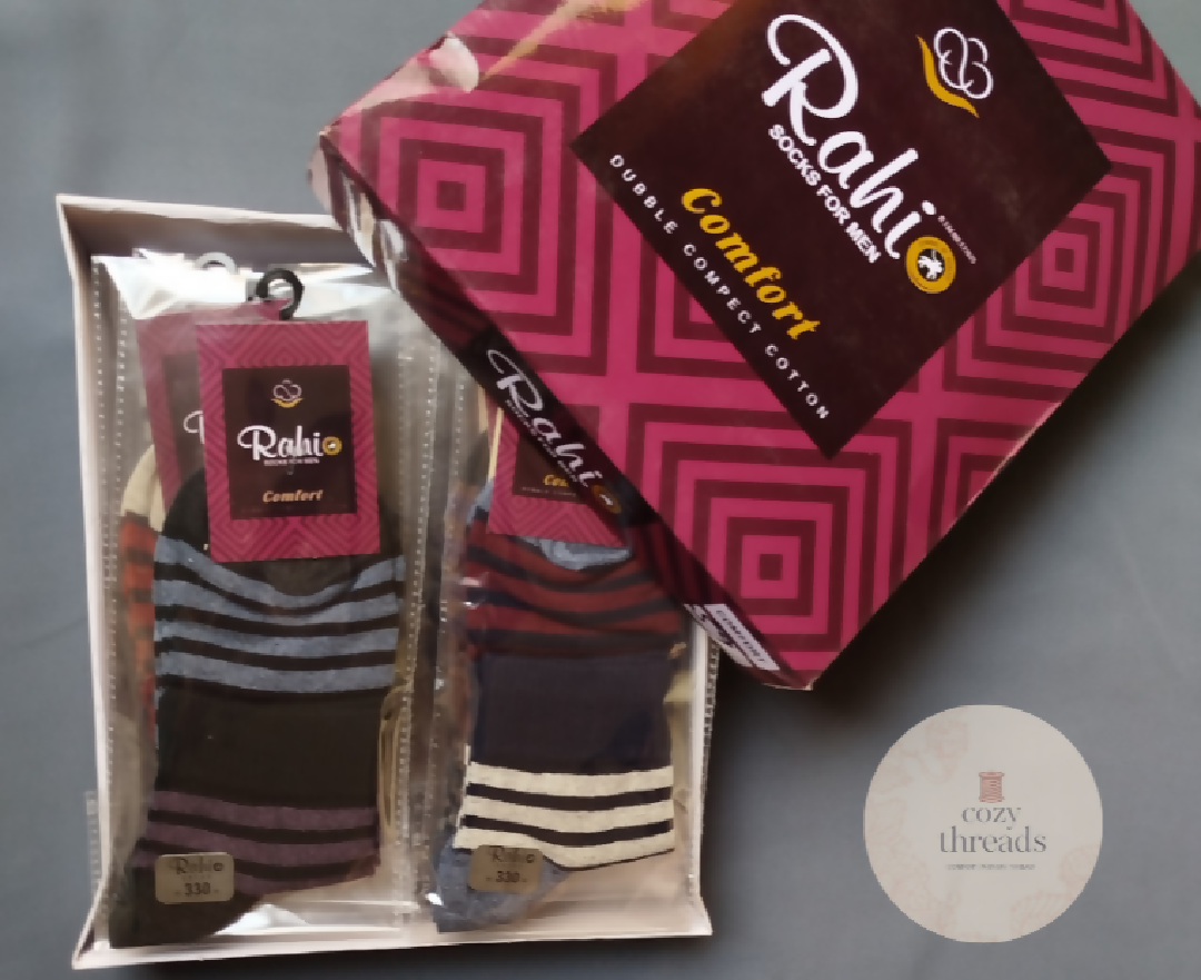 Comfort cotton socks for men