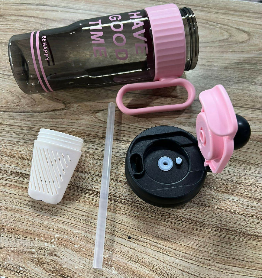 : HaveGoodTime Imported Premium Water Bottle with Infuser (Mix/Random Colour)