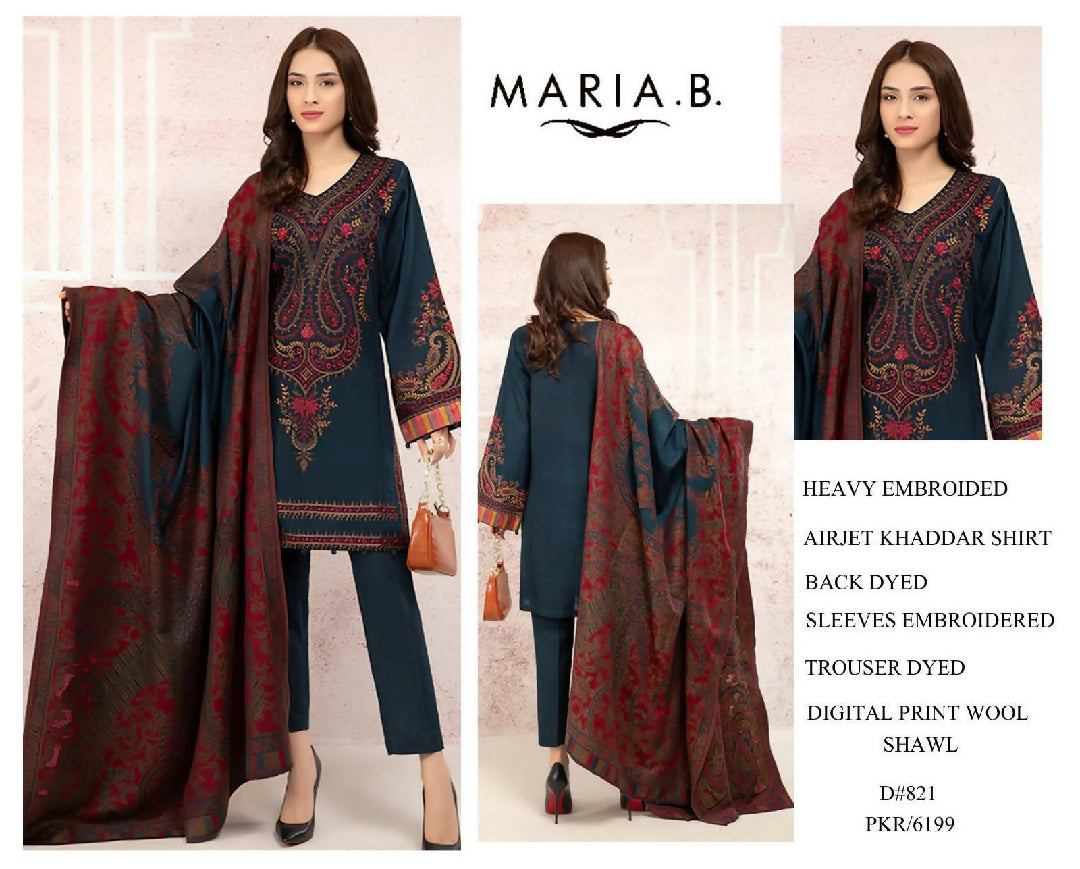 MARIAB KHADDAR WITH WOOL SHAWL