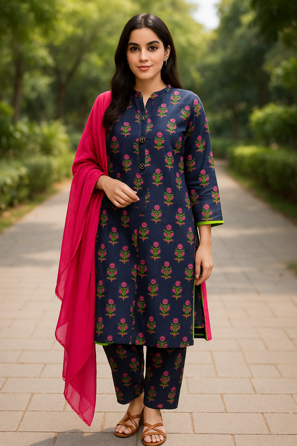 20250518_1855_Floral Outfit with Sandals_remix_01jvhtr740fpca0fe6bsbkp457