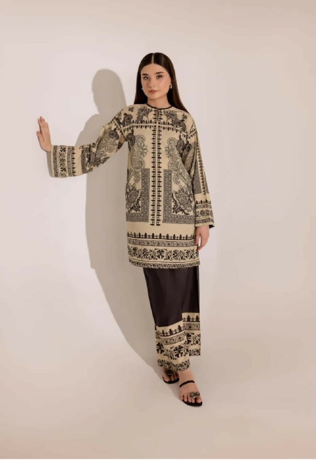 3PC Shamooz Silk Suit