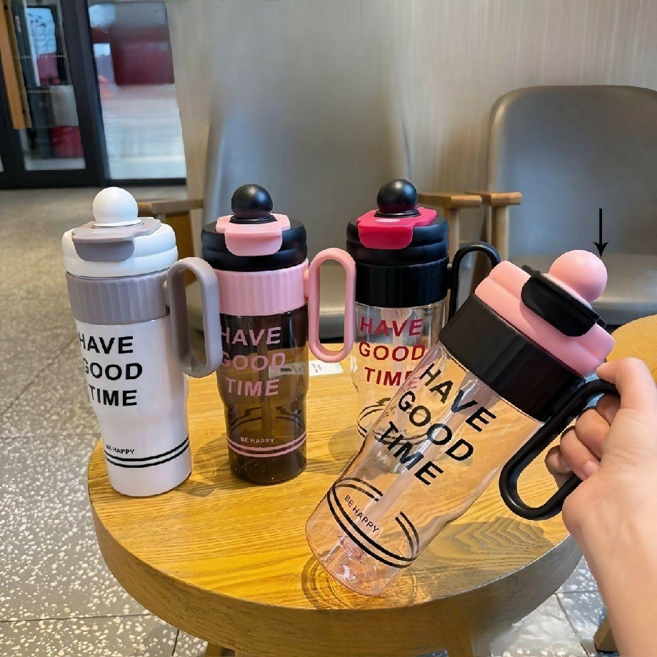 : HaveGoodTime Imported Premium Water Bottle with Infuser (Mix/Random Colour)