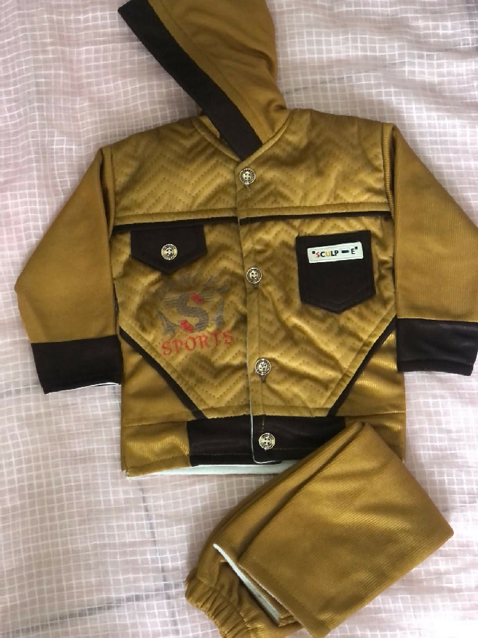 Fleece hoodie with pajama