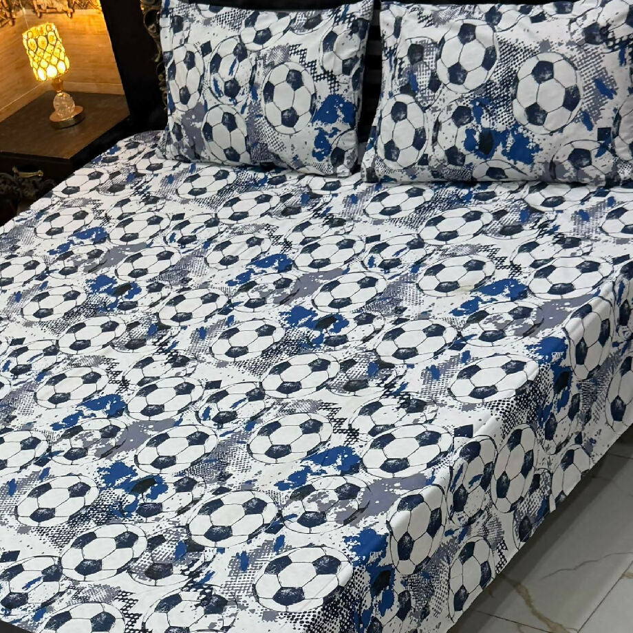 Double Bed King Size Cotton Bedsheet