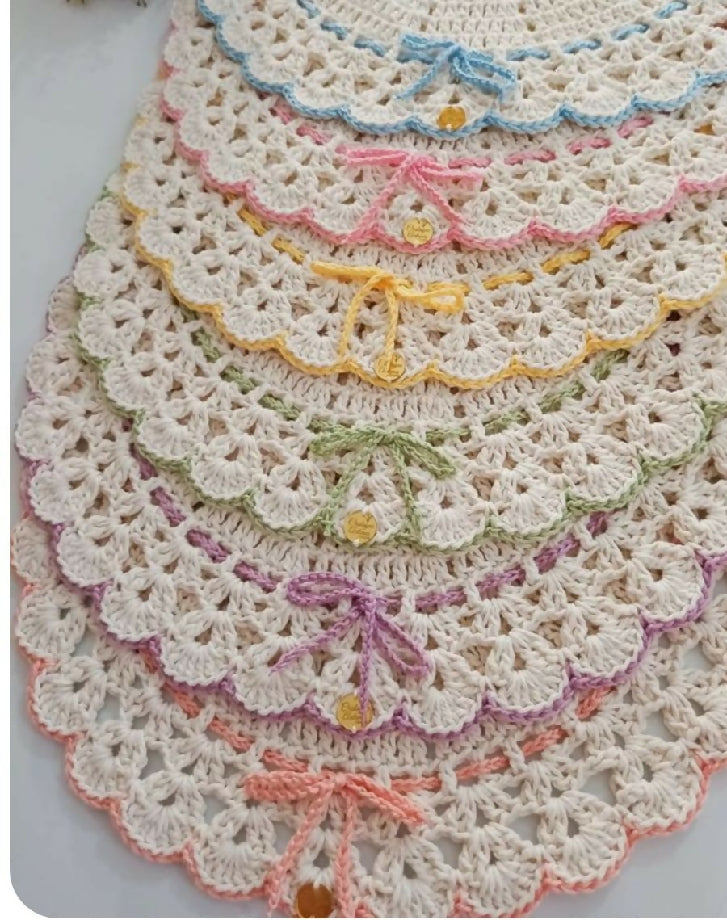 Crochet Table Mats (Set of 6)
