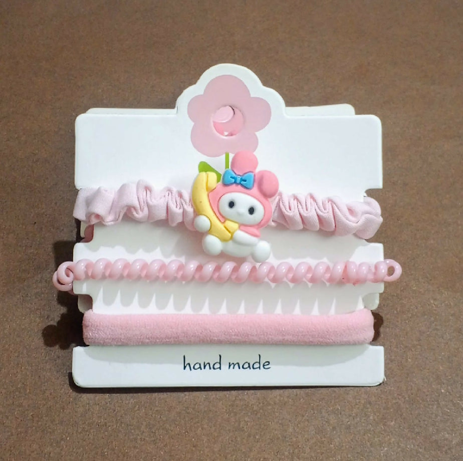 Hair ponnies set 3 in 1