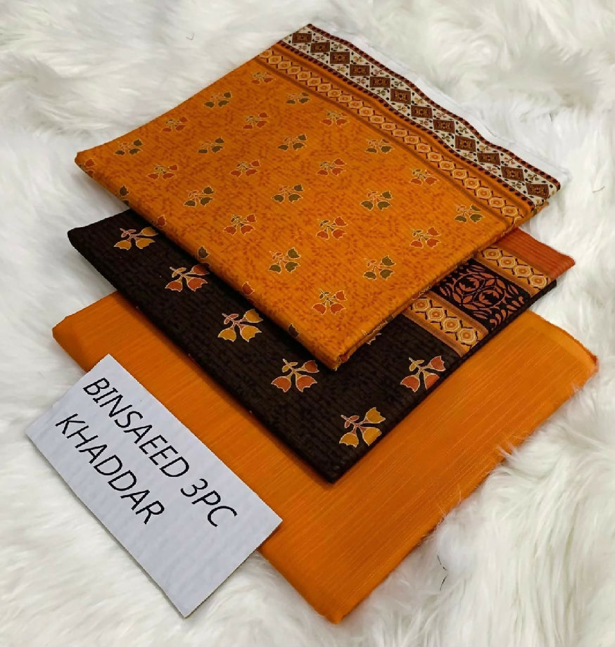 Bin Saeed Original Khadar 3PC
