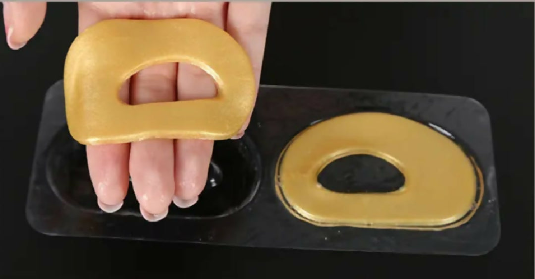 Mishkin gold hydrogel eye mask patches