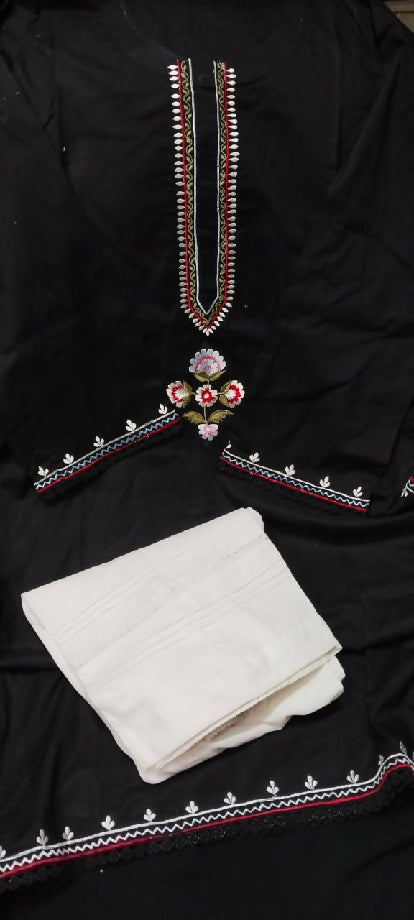 2 pc embroidered lawn suit shirt and trouser