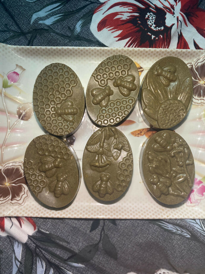 Product Name: All-in-One Herbal Glow Soap (Handmade & Natural)