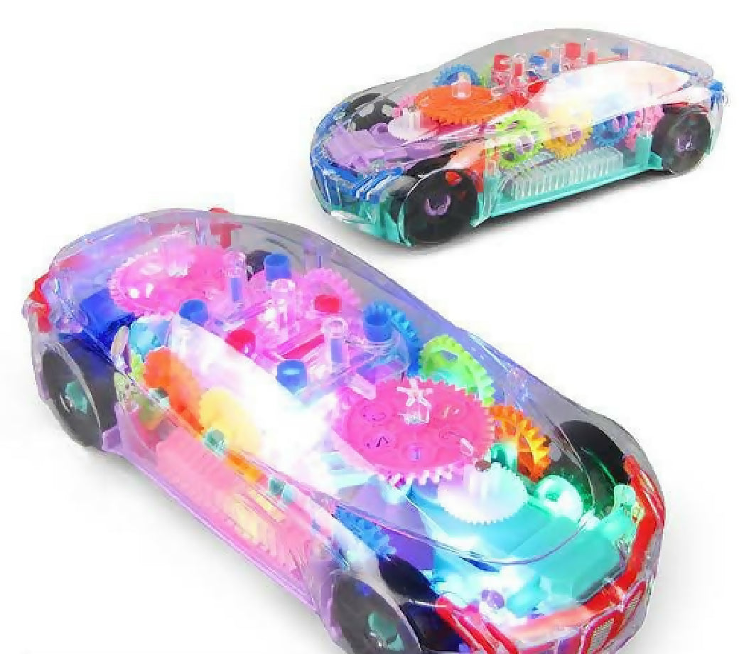 Transparent Car With Flash Light
