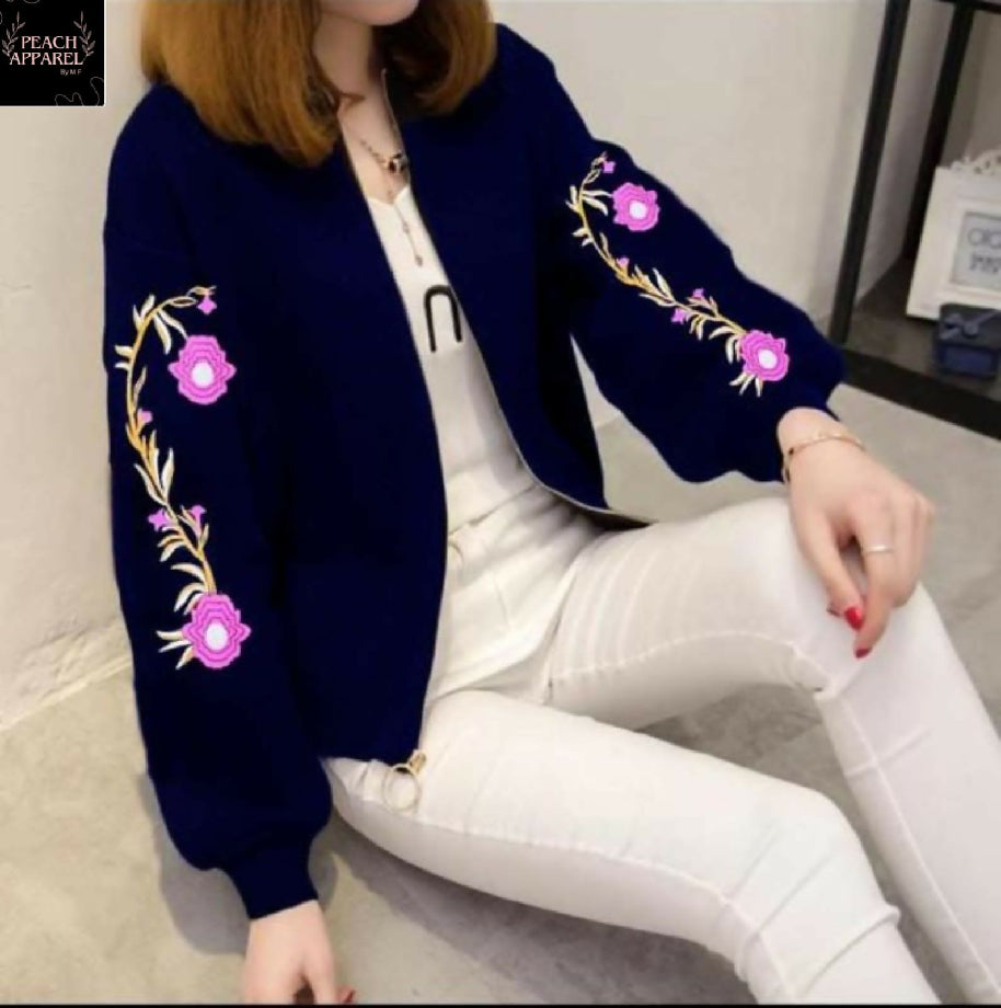 Winter Printed Zipper Jacket