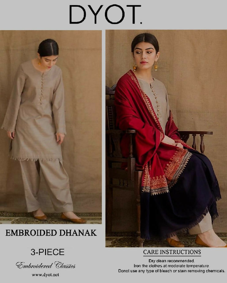 AISLING Dhanak Embroidery