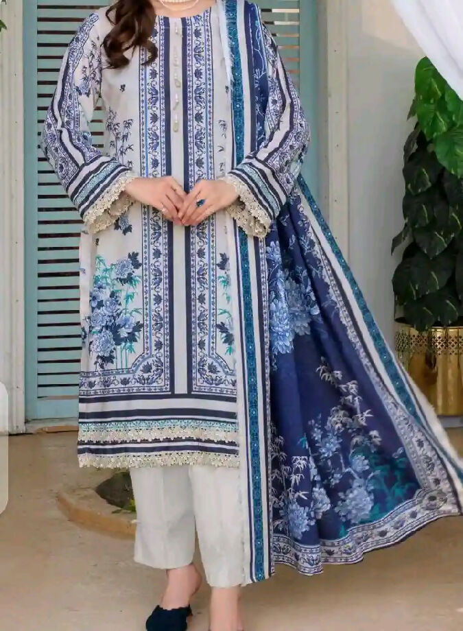 Ladies dress/winter stuff unstitch dress