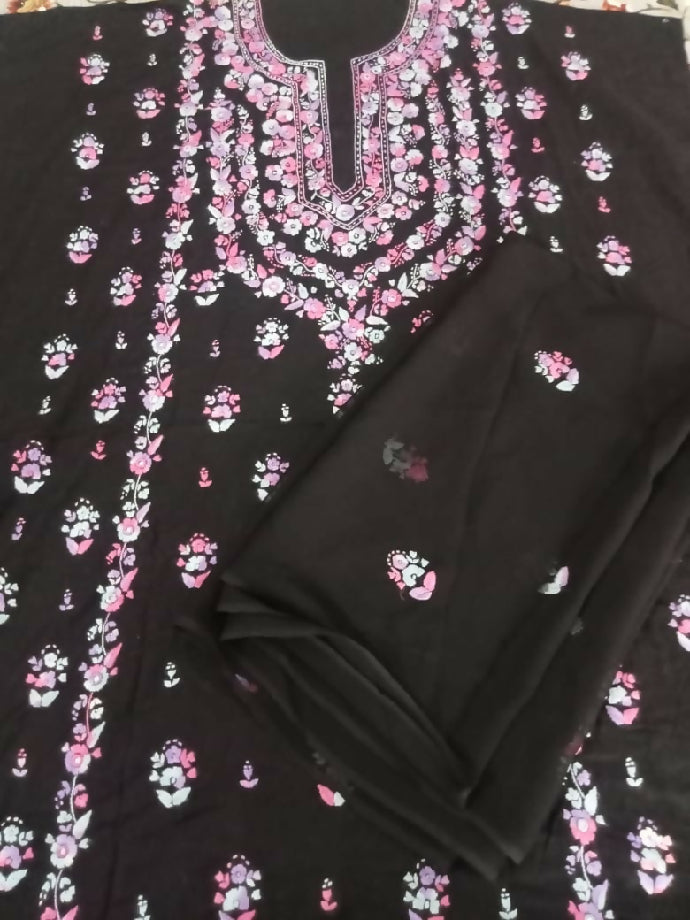 2piece Gul Ahmed lawn suit Shirt & dupatta Heavy hand embroidered