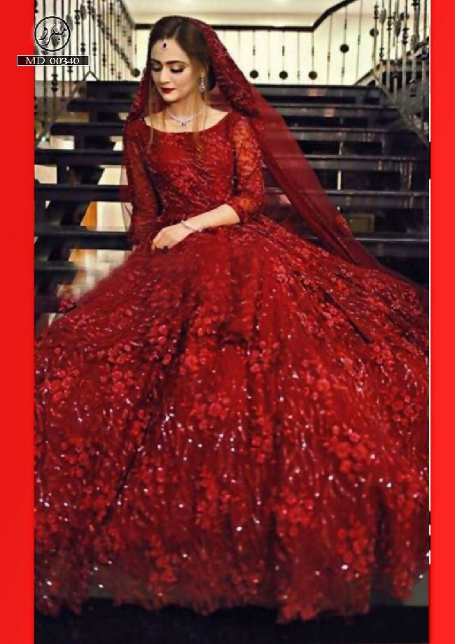 AMDULILLAH Code MD=340 Mariam & Maria A+ luxury wedding ? collection’s