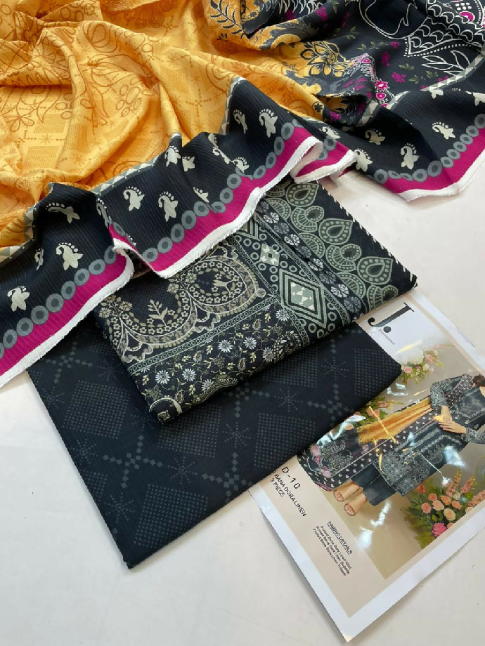 Winter Collection 3PC Linen