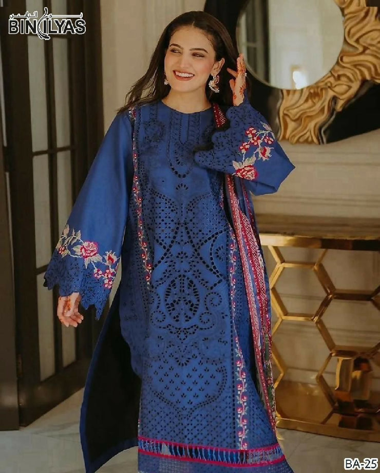 Dhanak Embroided suit