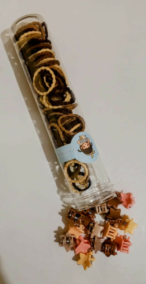 Cutest bottle Ting ponies & clips