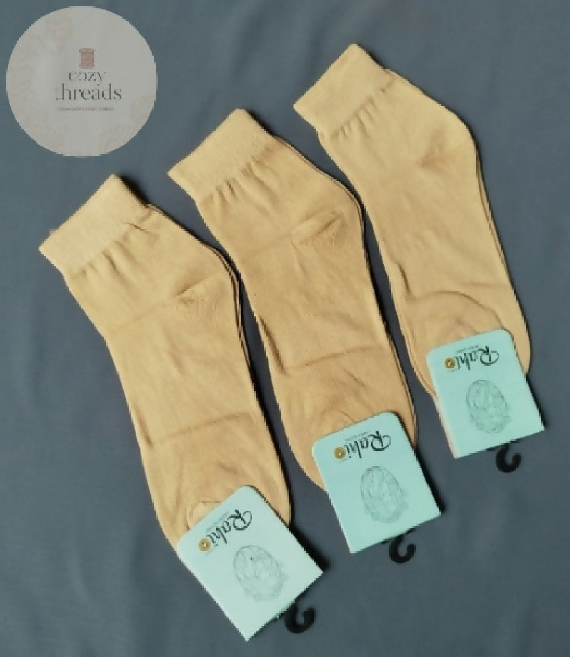Cotton short socks for women