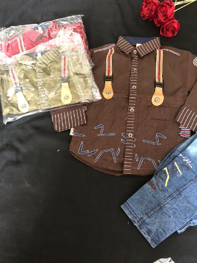 Dress shirt with pent